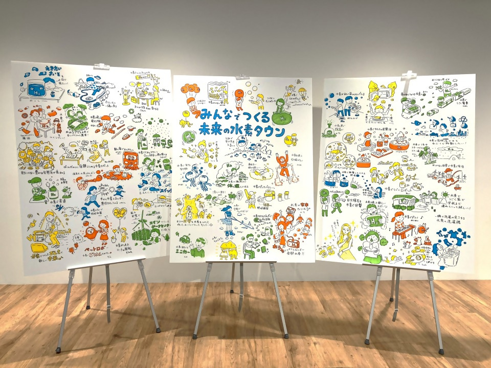 みんなのアイデアを絵にします！「みんなでつくる 夢の のりもの図鑑」